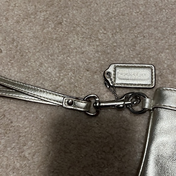 Coach gold wristlet - Picture 3 of 3